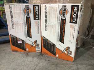 Lot of 2 Ridgid Tile Saw with Stand Not tested Customer Returns See Pictures
