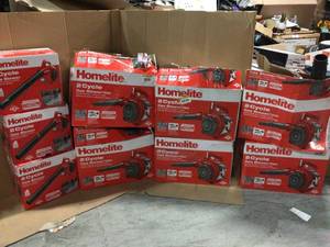 Lot of Homelite Leaf Blowers customer returns various conditions see pictures