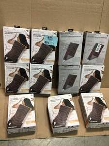 Lot of Massaging Weighted Heating Pad customer Returns see pictures