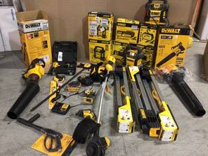 Lot of assorted Dewalt Tools various kinds and conditions see pictures