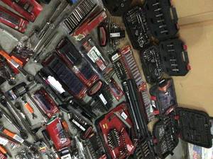 Large lot of assorted Husky Mechanic Tools various types and conditions see pictures