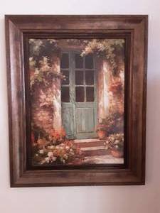 lot 9 image: Green Door Picture 31x26