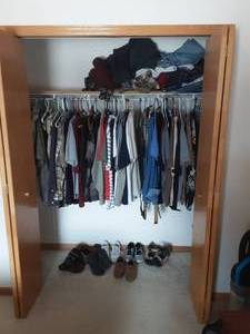 lot 88 image: Contents Of Closet Mens Size LXL, 36