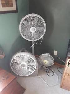 lot 100 image: 3-Fans