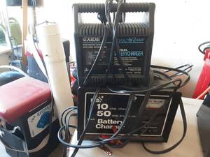 lot 186 image: 2-Battery Chargers