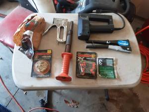 lot 207 image: Staplers, Power Fastener, Rivet Tool