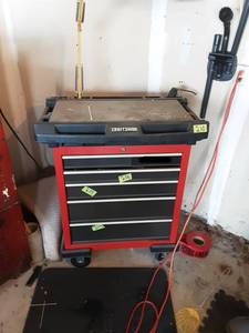 lot 210 image: Craftsman Rolling Tool Cart