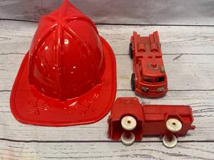 Auburn Fire Truck, Fire Truck & Fire Hat