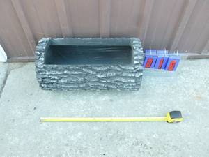 Surreal brand plastic planter. 12 x 22. As shown.