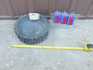 Surreal brand plastic planter. 14 x 4. As shown.