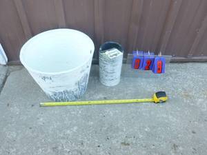 Qty of 2 Surreal brand plastic planters. 16 x 12 & 6 x 10. As shown.