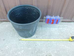 Surreal brand plastic planter. 16 x 12. As shown.