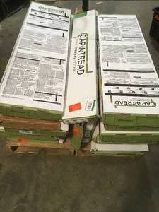 Pallet with assorted Cap A Tread Stair Renewal System see pictures