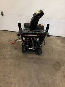Legend Force 24 in. Two-Stage Gas Snow Blower with Electric Start In working conditions