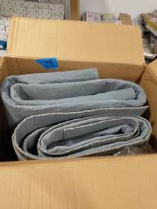 lot 29 image: 2 Complete Gray 5 ft. x 7 ft. Rug Pad