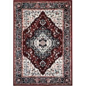 lot 2 image: Bazaar Robin Red 7 ft. 10 in. x 10 ft. 2 in. Indoor Area Rug