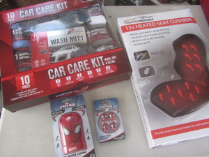 Car Care with Spiderman