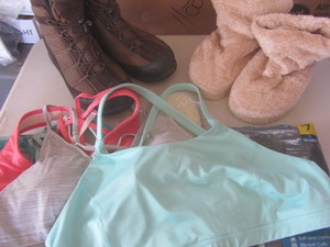 Boots, Booties, Sports Bras
