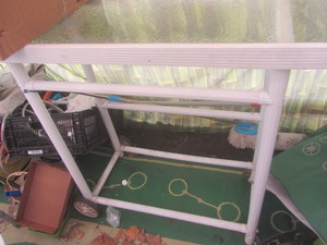 Glass Top Patio Bar