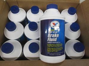 1 case of 12 valvoline brake fluid ...