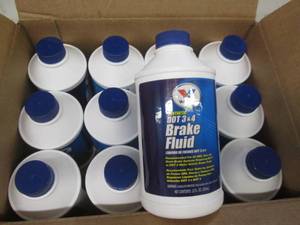 1 case of 12 valvoline break fluid ...