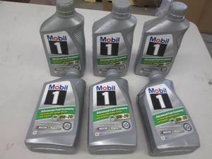 7 quarts of mobile 1 0w-20 advanced...