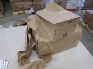 lot of paper bags ...