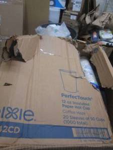 1 case of 12oz dixie cups ...