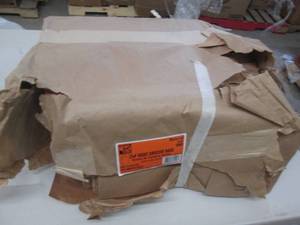 1 case of 25# squat paper grocery b...