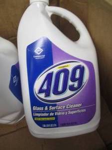 3-1 gallon jugs of 409 glass and su...