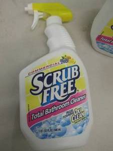 7-32floz bottles of scrub free bath...