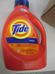 4-92floz bottles of tide ...