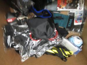box of excersise misc ...