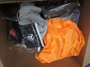 box of excersise misc ...