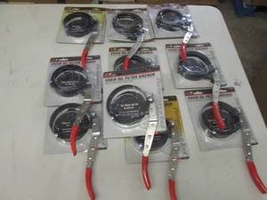 10 chain oil filter wrenches...
