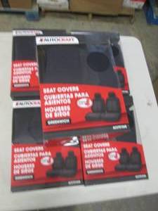 5 sets of autocraft  seat covers...