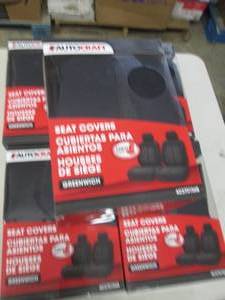 5 sets of autocraft  seat covers ...