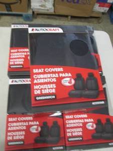 5 sets of autocraft seat covers...