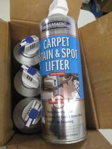 1 case of bluemagic carpet stain an...