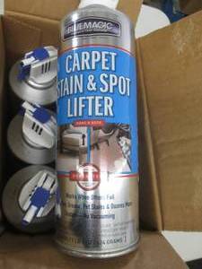 1 cse of bluemagic carpet stain and...