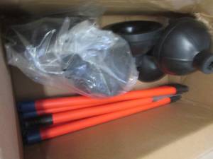 6 plungers ...