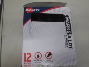 12 avery markers ...