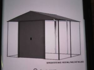 arrow ironwood 10x12 shed kit inclu...