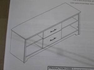 standard 60 inch tv stand ...