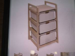 badger basket 3 drawer hamper stora...