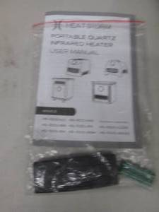 heat storm portable quartz infrared...