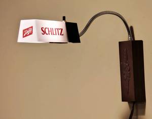 lot 68 image: Wall Mounted Over the Bar Schlitz Beer Mancave Decor