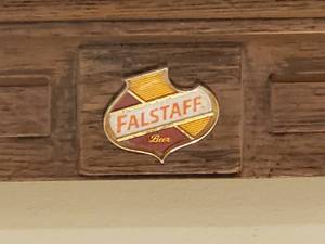 lot 78 image: Over the Bar Plastic Flagstaff Beer Mancave Wall Shelf