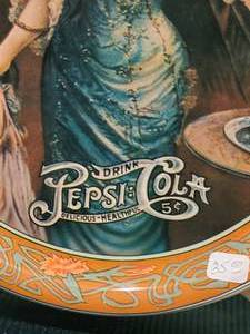 lot 96 image: Vintage Pepsi Cola Serving Tray