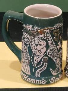 lot 137 image: (2) Hamms Beer Mugs